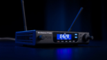 High-quality PG88 wireless microphone receiver with digital display and antenna for live sound setup