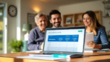 Shoppers compare best health insurance plans online for family coverage.