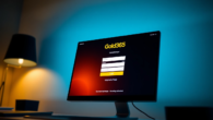 Clear gold365 login screen on a laptop highlighting secure online betting access for users in India.